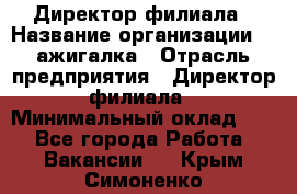 Директор филиала › Название организации ­ Zажигалка › Отрасль предприятия ­ Директор филиала › Минимальный оклад ­ 1 - Все города Работа » Вакансии   . Крым,Симоненко